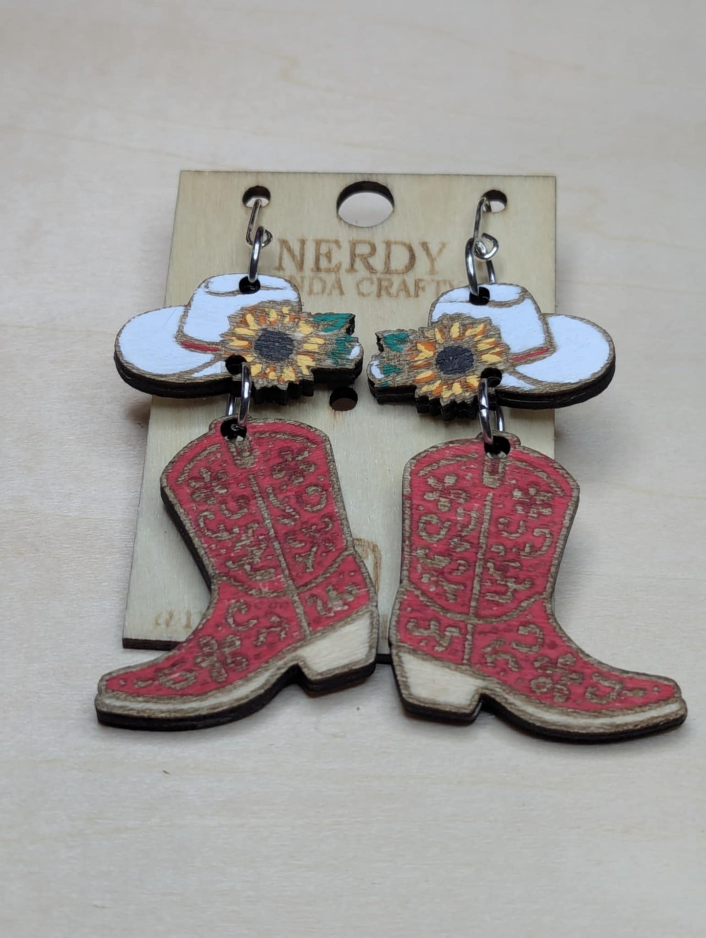 Cowgirl Boot and Hat Dangles