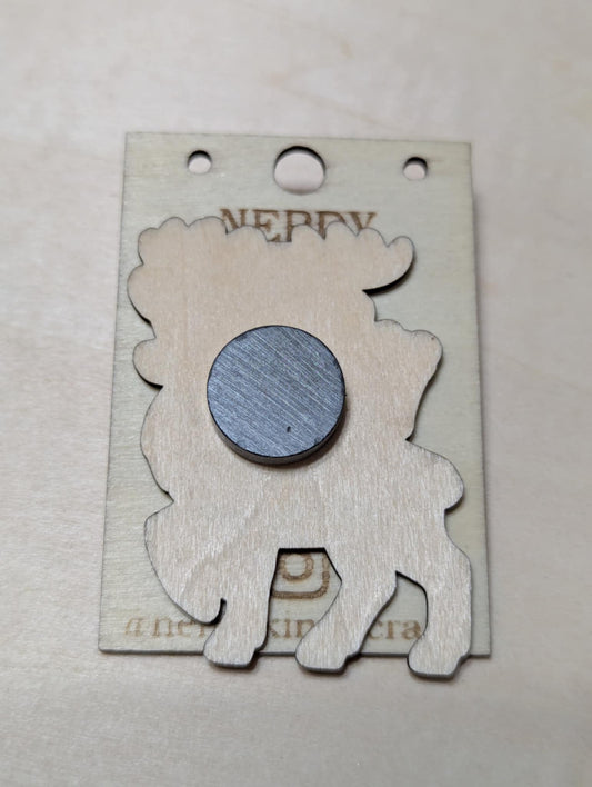 Stag and Crown Magnet