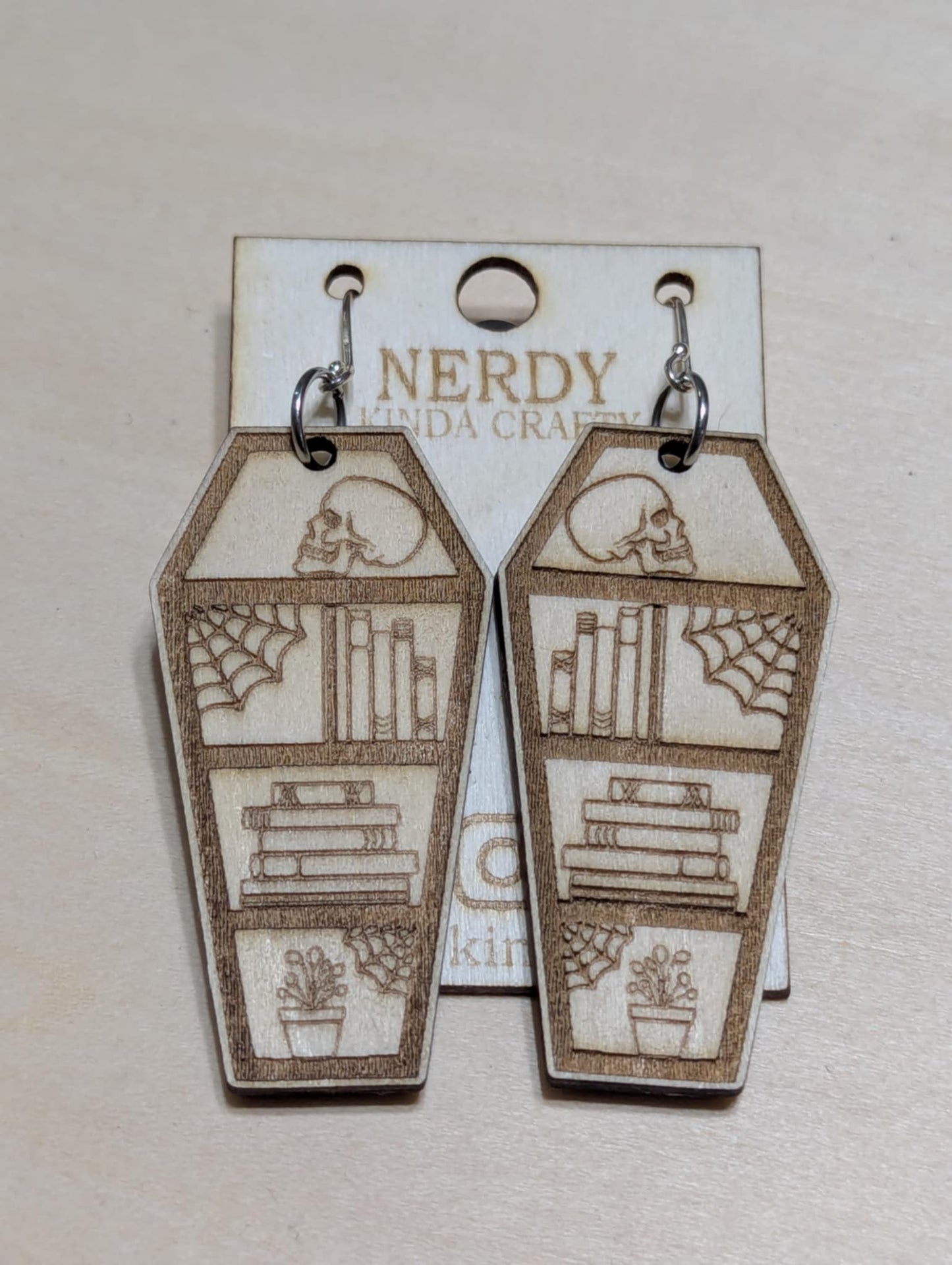 Witchy Bookshelf Dangles