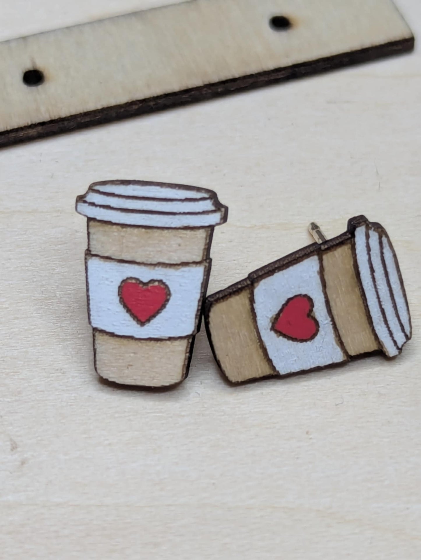 Coffee Studs