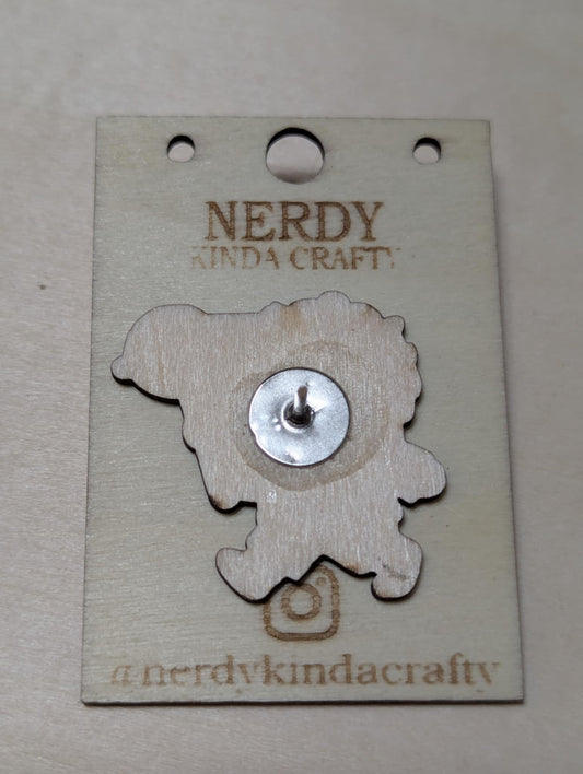 Little Adventure Breakfast Man Pin