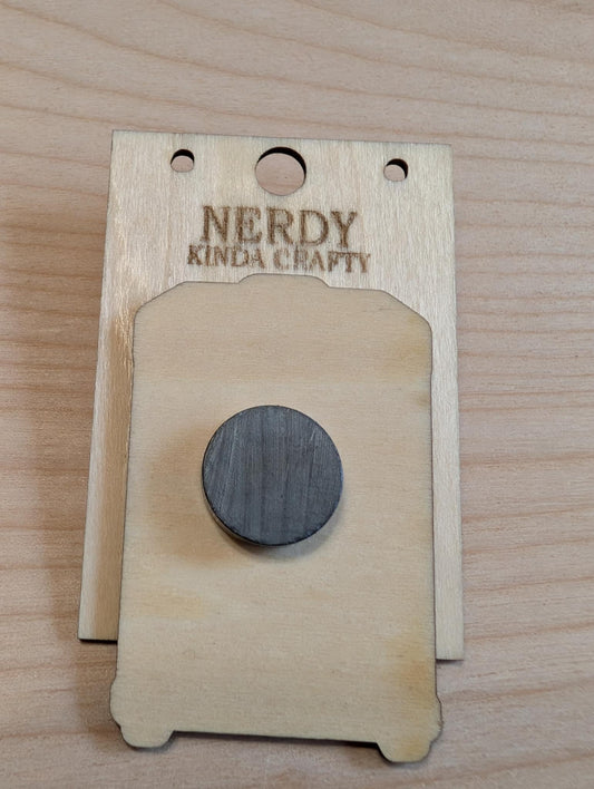 Sci-Fi Bookshelf Magnet