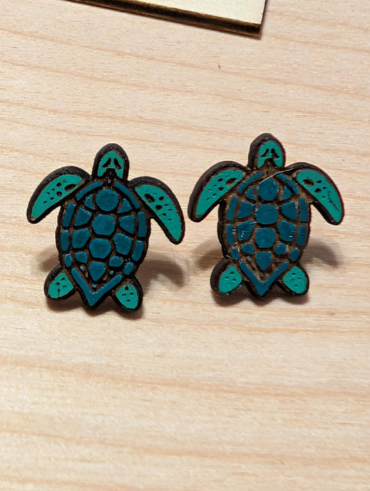 Sea Turtle Studs