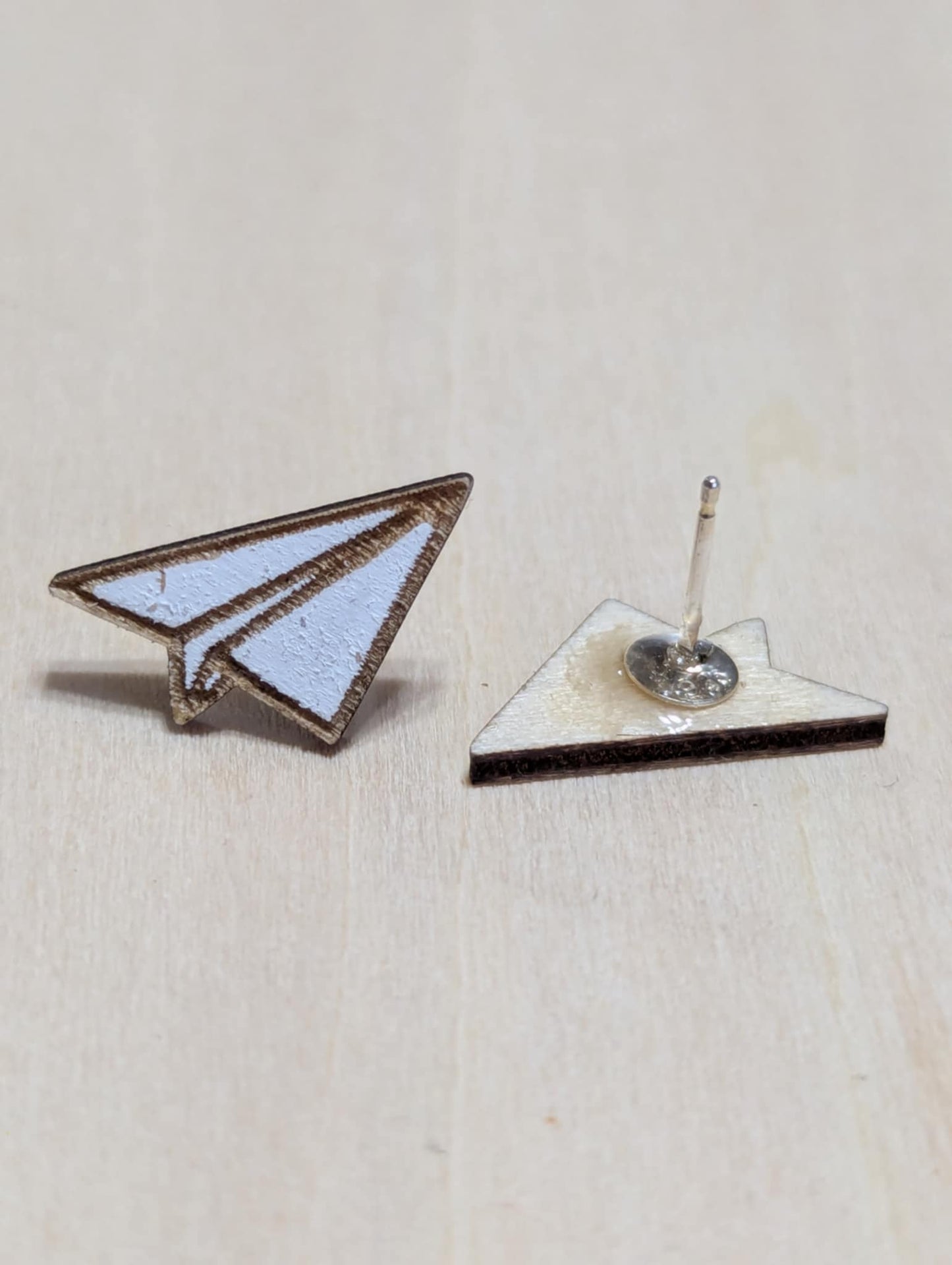 Paper Airplane Studs