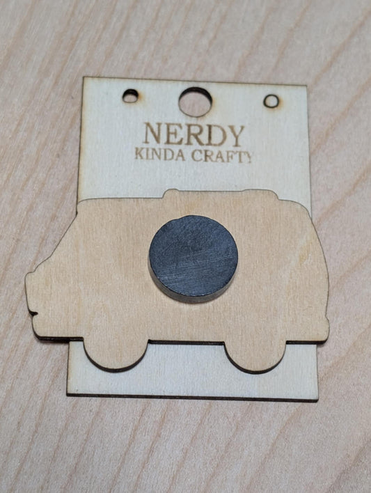 Crime Solving Mystery Vehicle Magnet