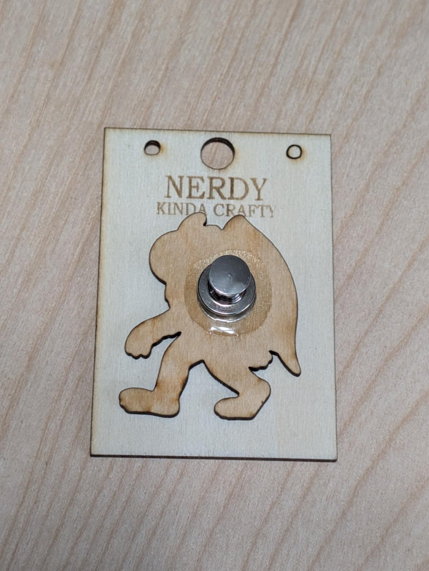 Golden Mothman Pin