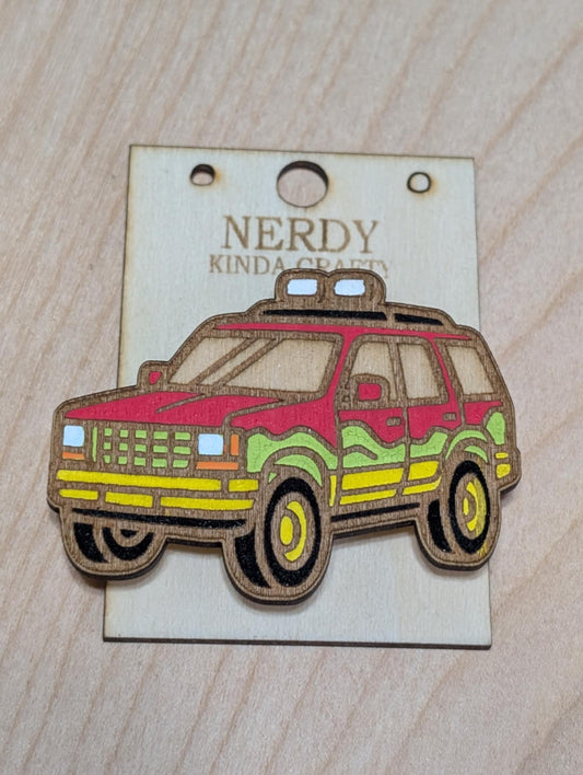 Dino Viewing Vehicle Magnet