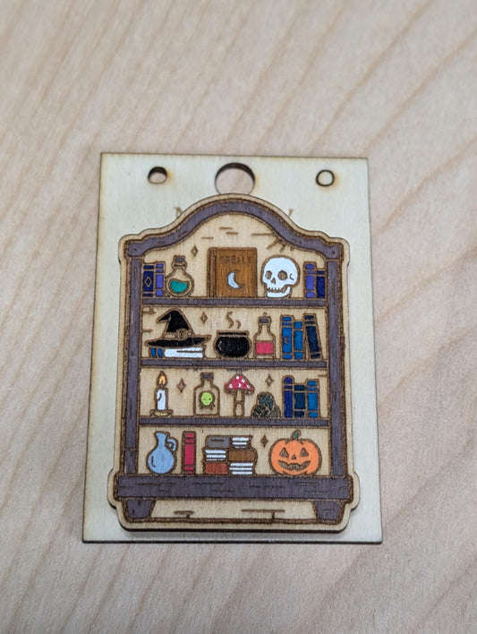 Witchy Bookshelf Magnet