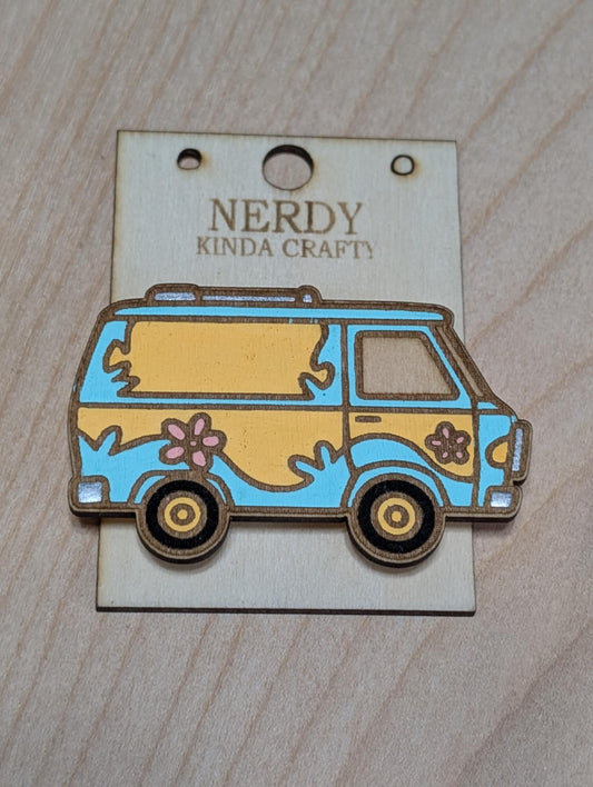 Crime Solving Mystery Vehicle Magnet