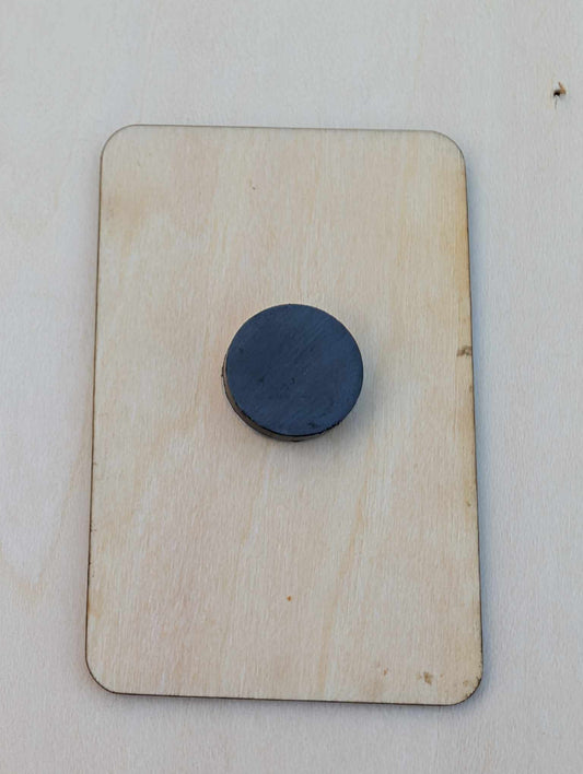 The House Hippo Tarot Magnet