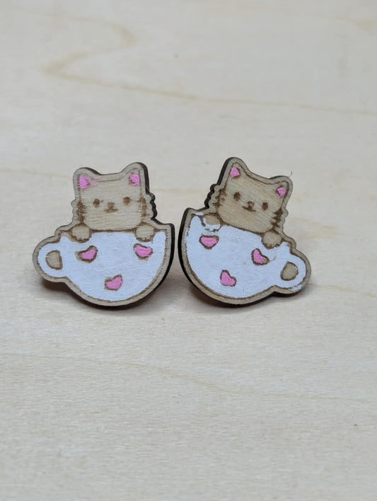 Tea Cup Kitten Studs