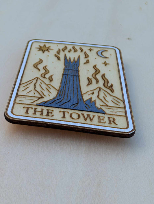 The Tower Tarot Magnet