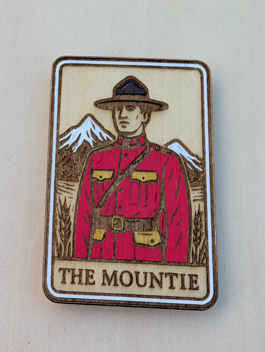 The Mountie Tarot Magnet