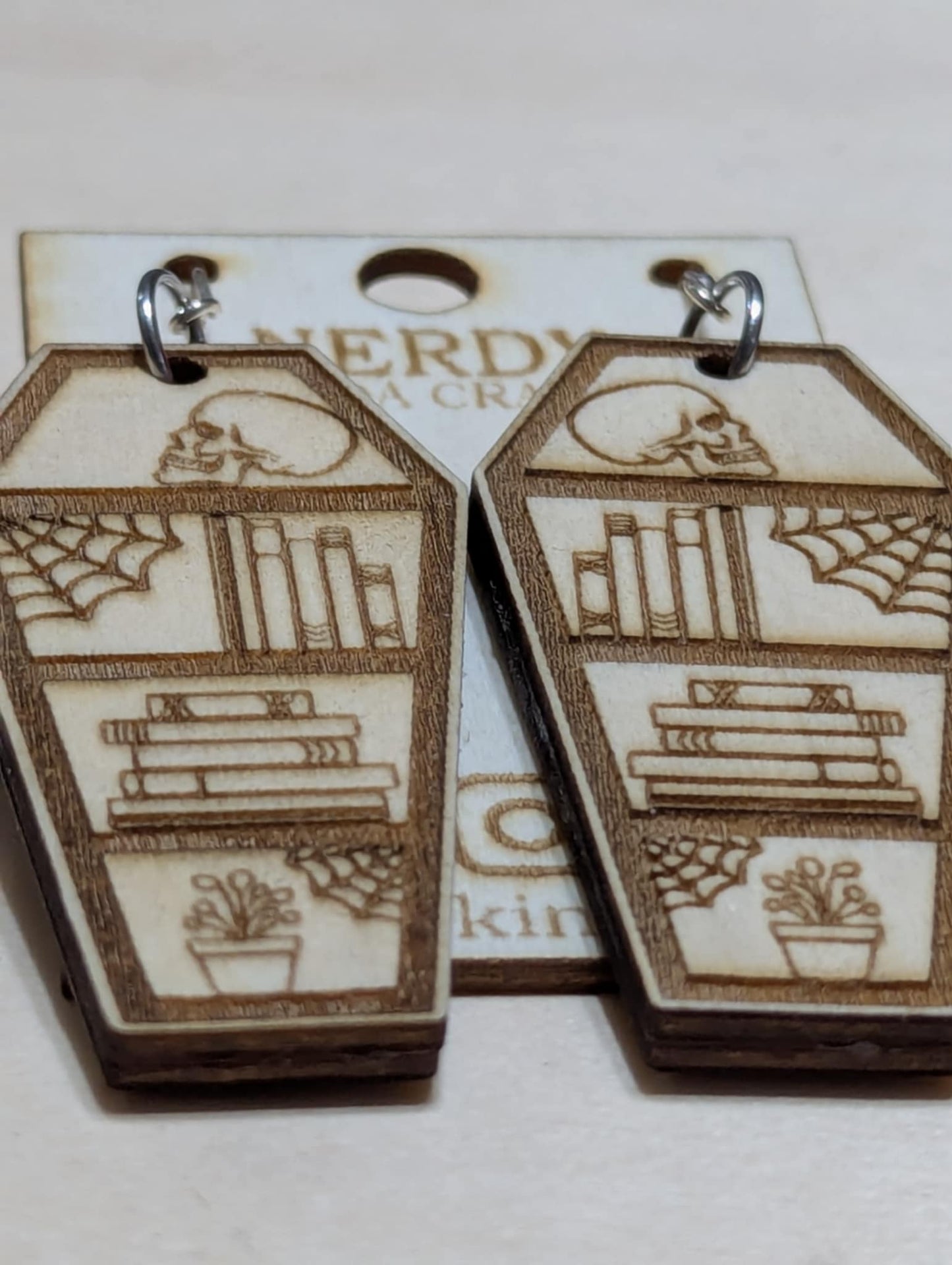 Witchy Bookshelf Dangles