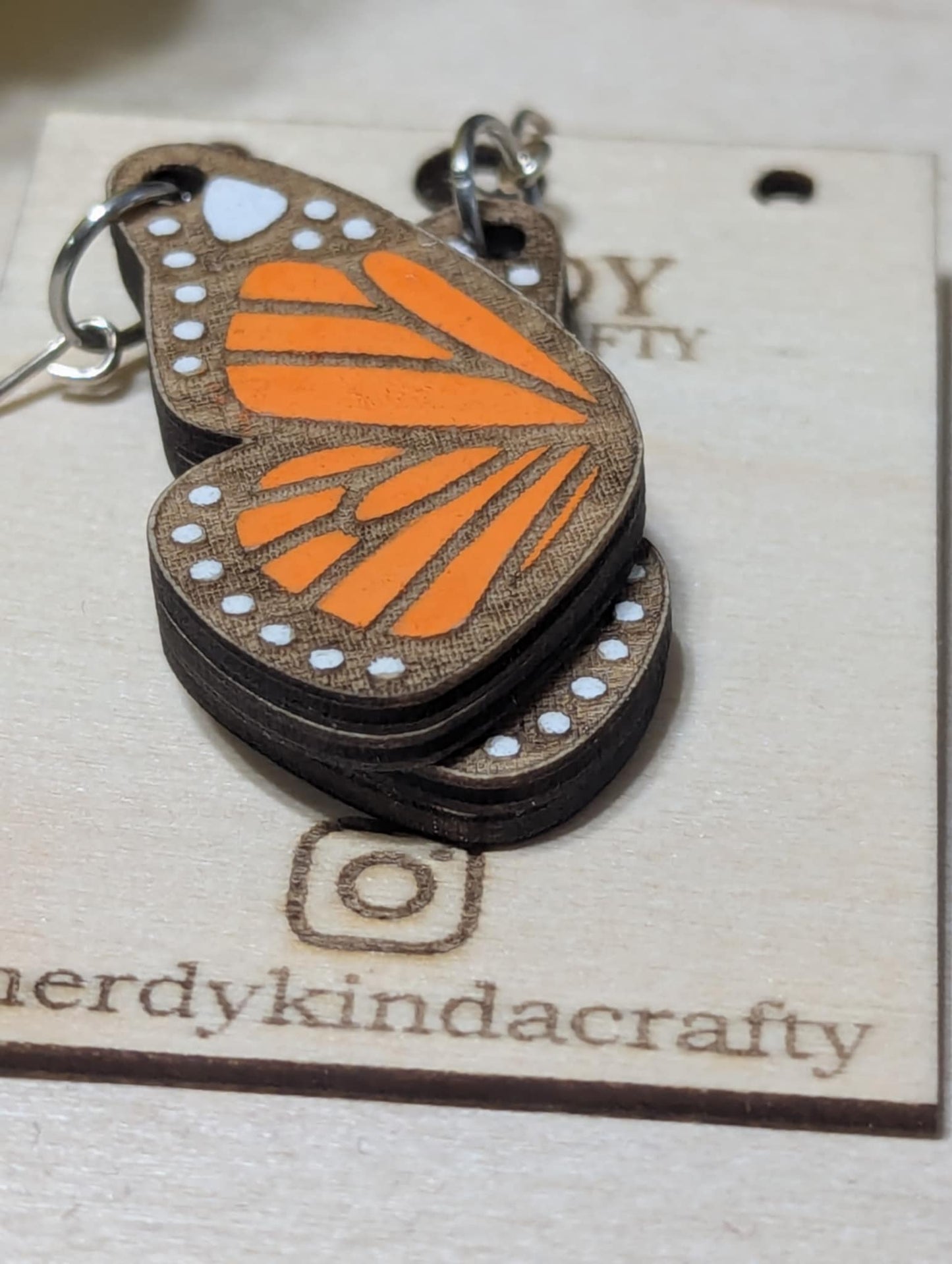 Monarch Butterfly Wing Dangles