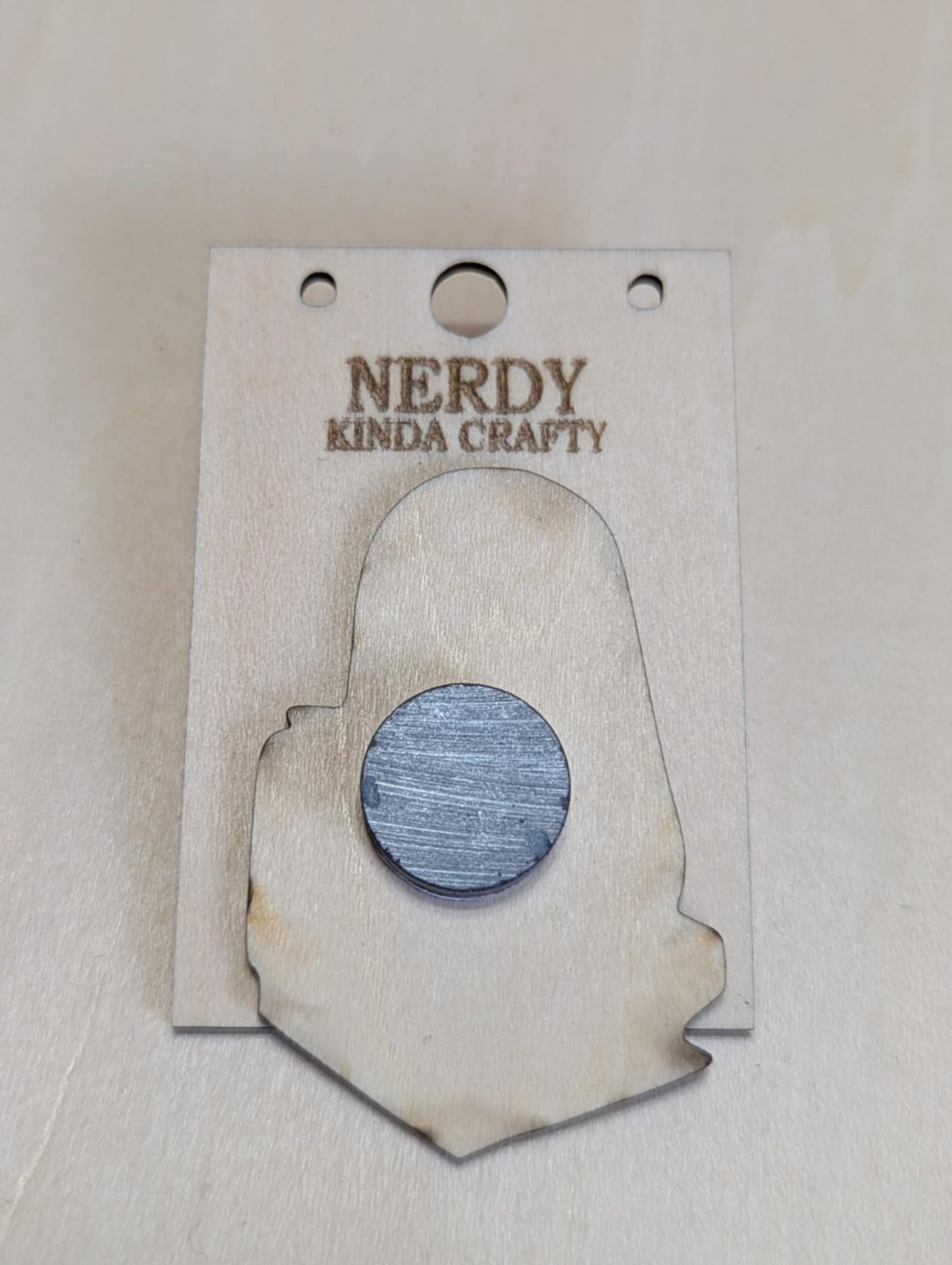 Ghost Sitting on Books Magnet