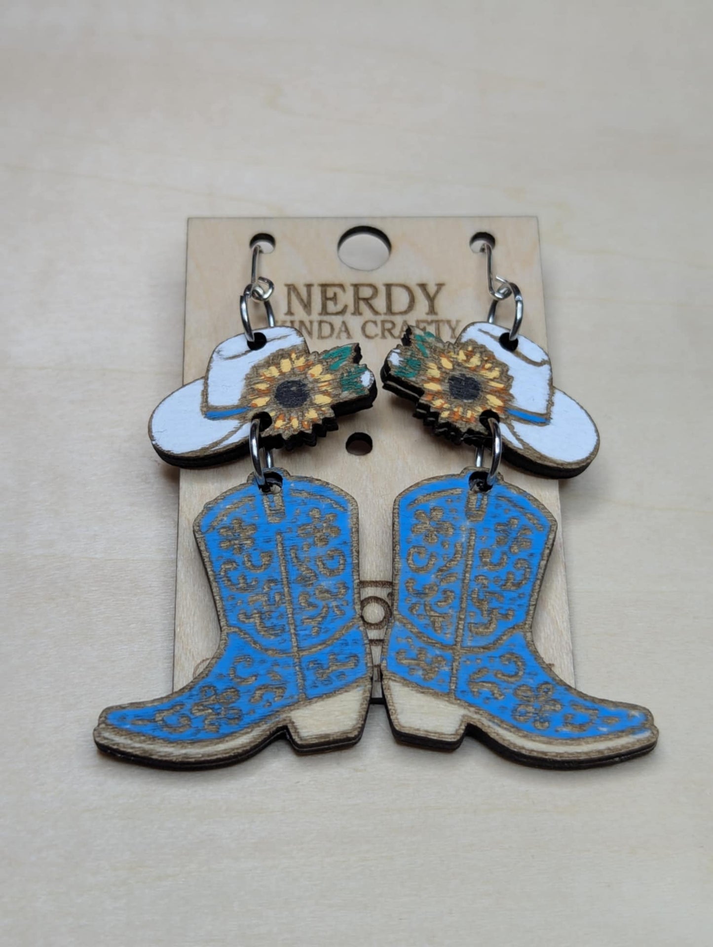 Cowgirl Boot and Hat Dangles