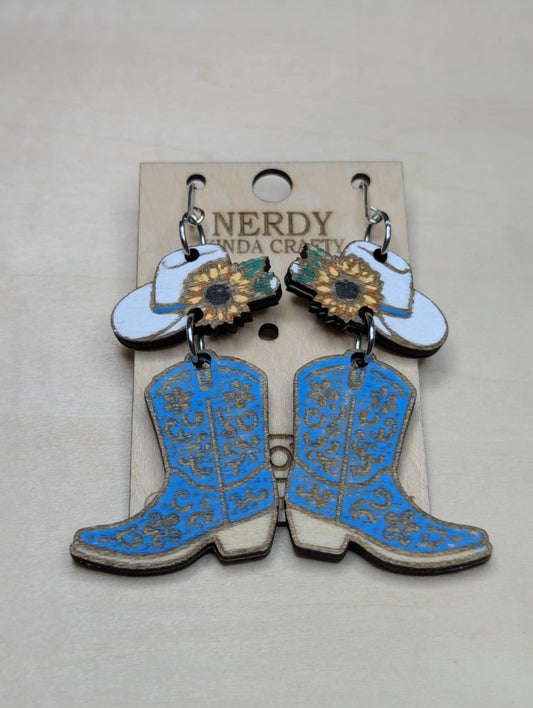 Cowgirl Boot and Hat Dangles