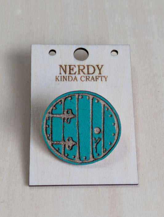 Fantasy Cottagecore Door Pin