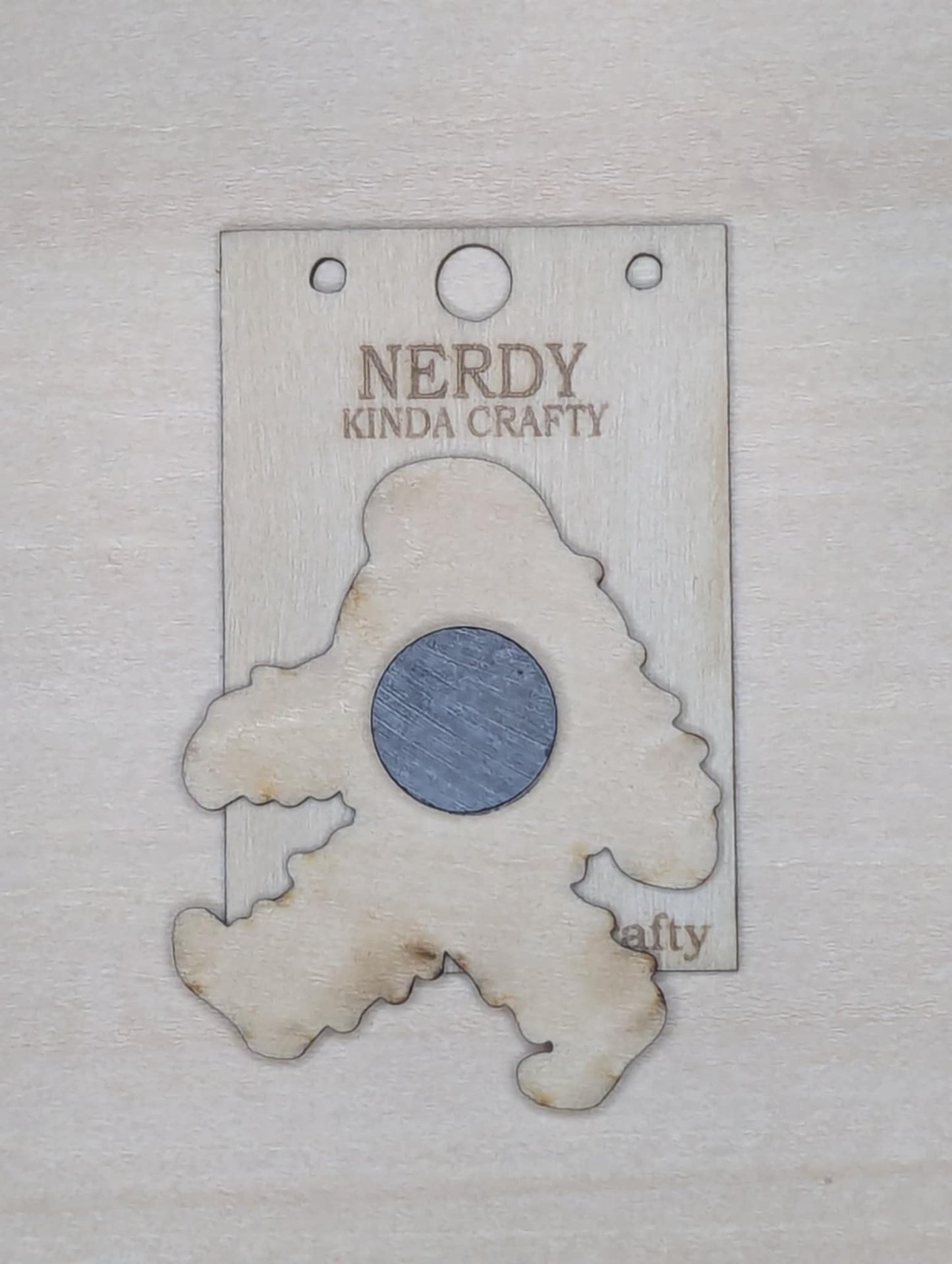 Golden Sasquatch Magnet