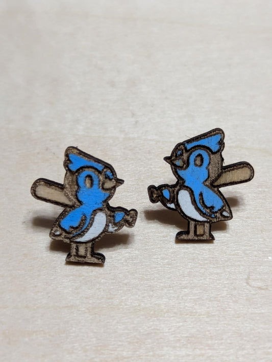 Blue Jay Studs