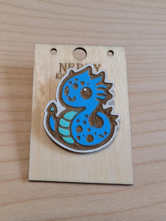 Blue Dragon Pin