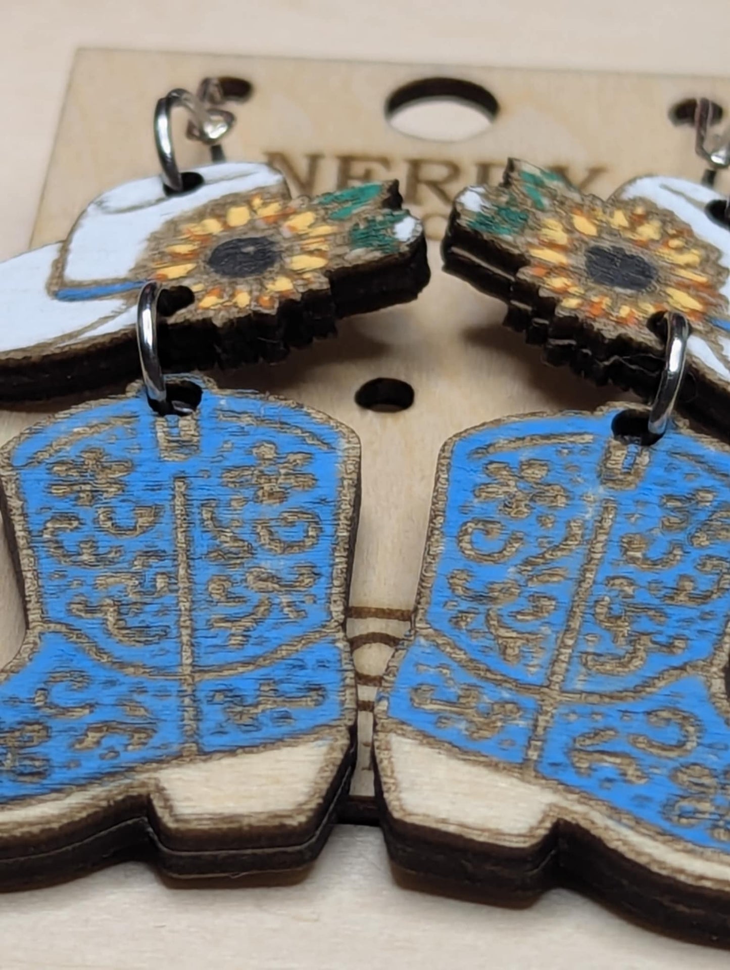 Cowgirl Boot and Hat Dangles