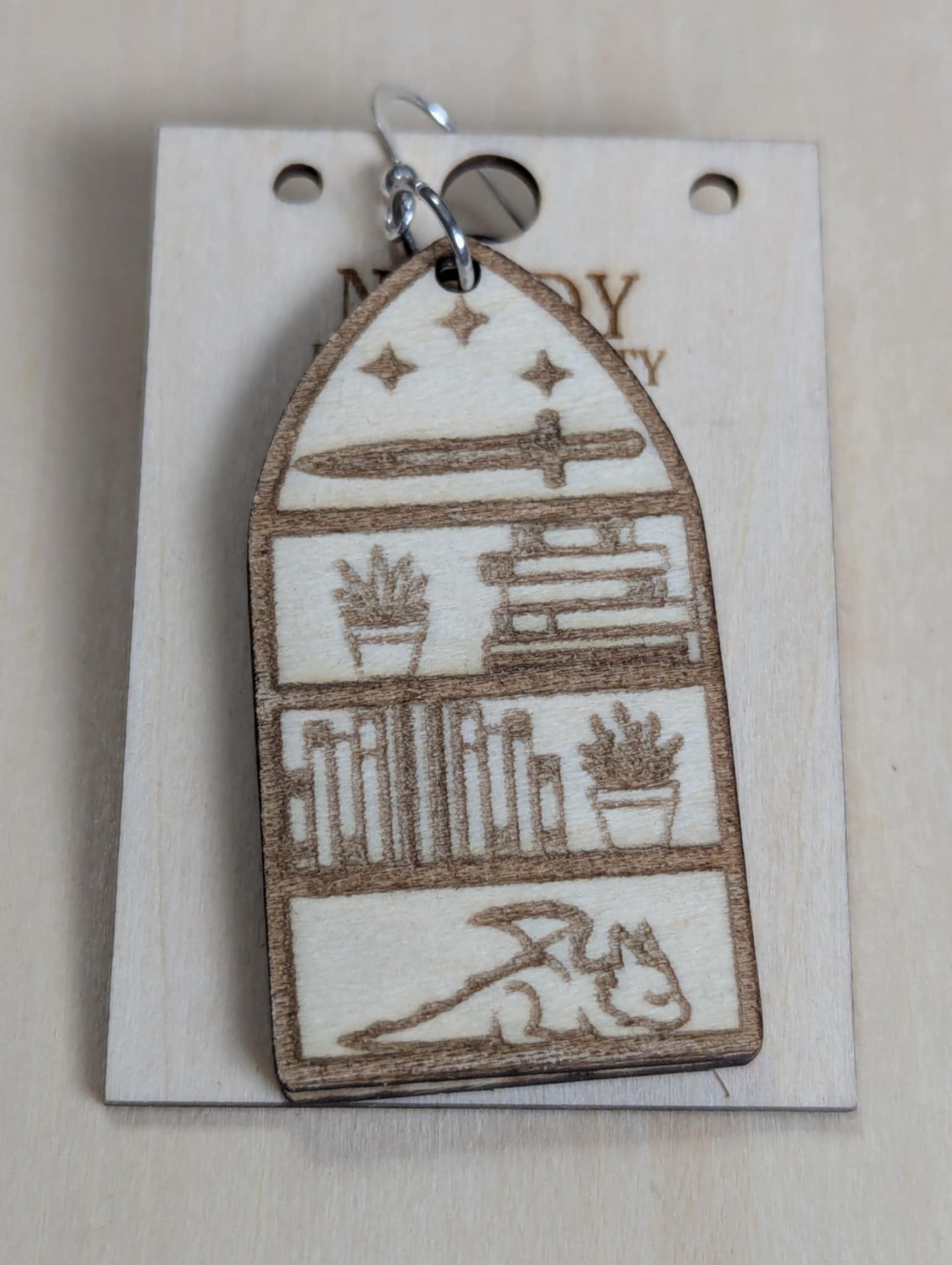 Fantasy Bookshelf Dangles