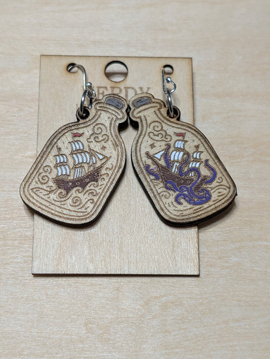 Pirate Calamity Bottle Dangles