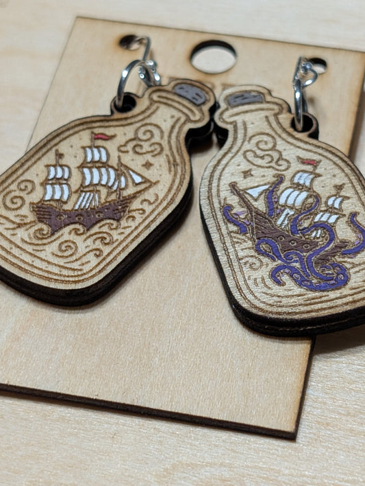 Pirate Calamity Bottle Dangles