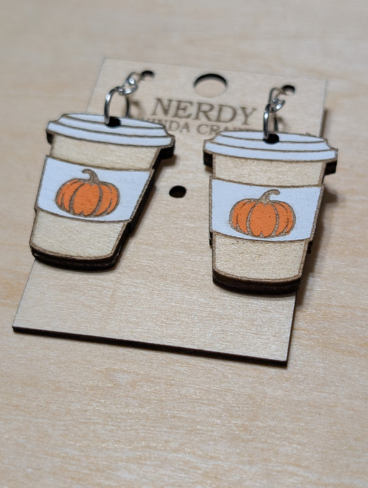 Pumpkin Spice Dangles