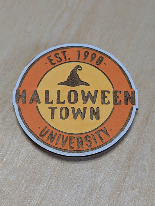 Halloween Town University Magnet