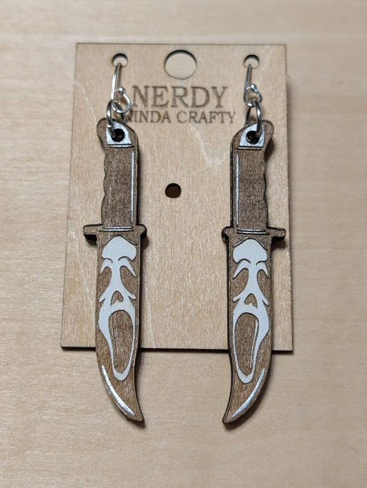 Ghostface Inspired Dangles