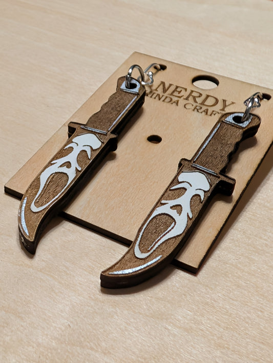 Ghostface Inspired Dangles
