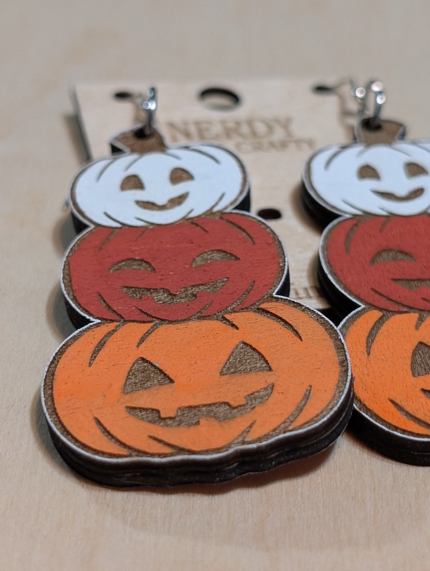 Pumpkin Stack Dangles