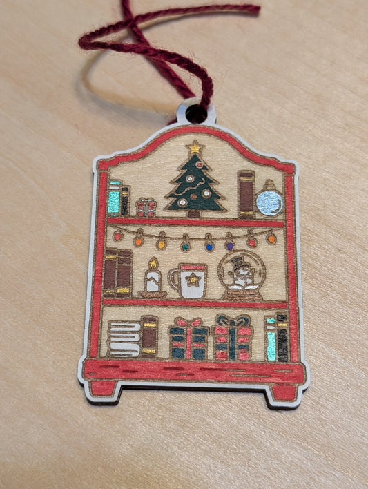 Holiday Bookshelf Ornament