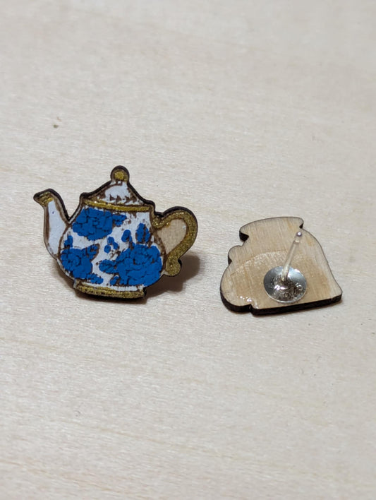 Tea Cup Studs