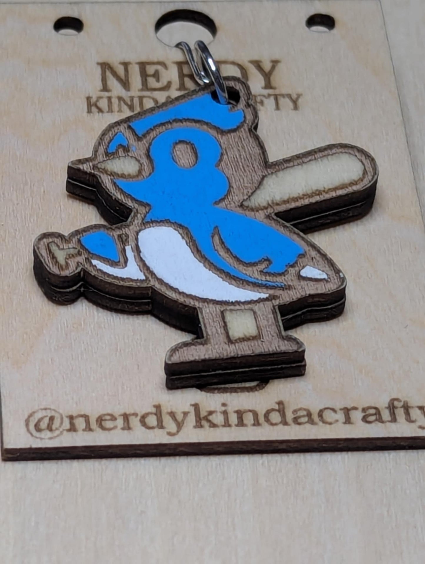 Baseball Blue Jay Dangles