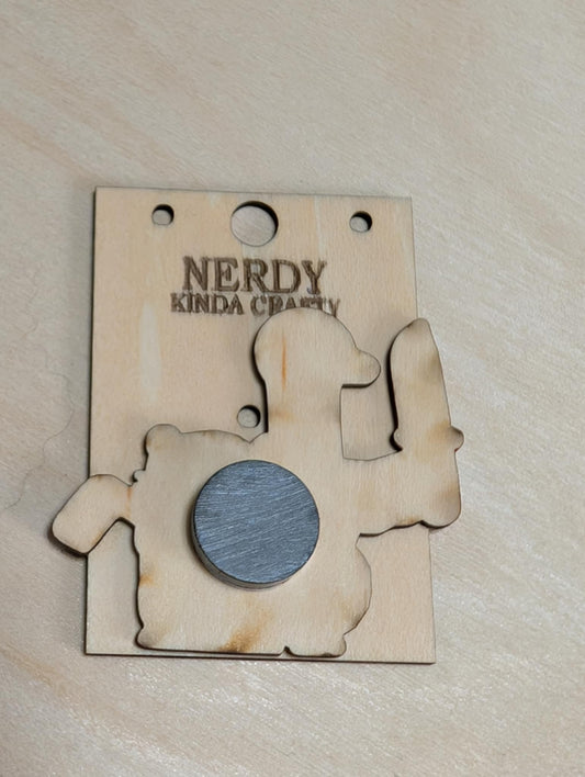 Goose and Beaver Magnet