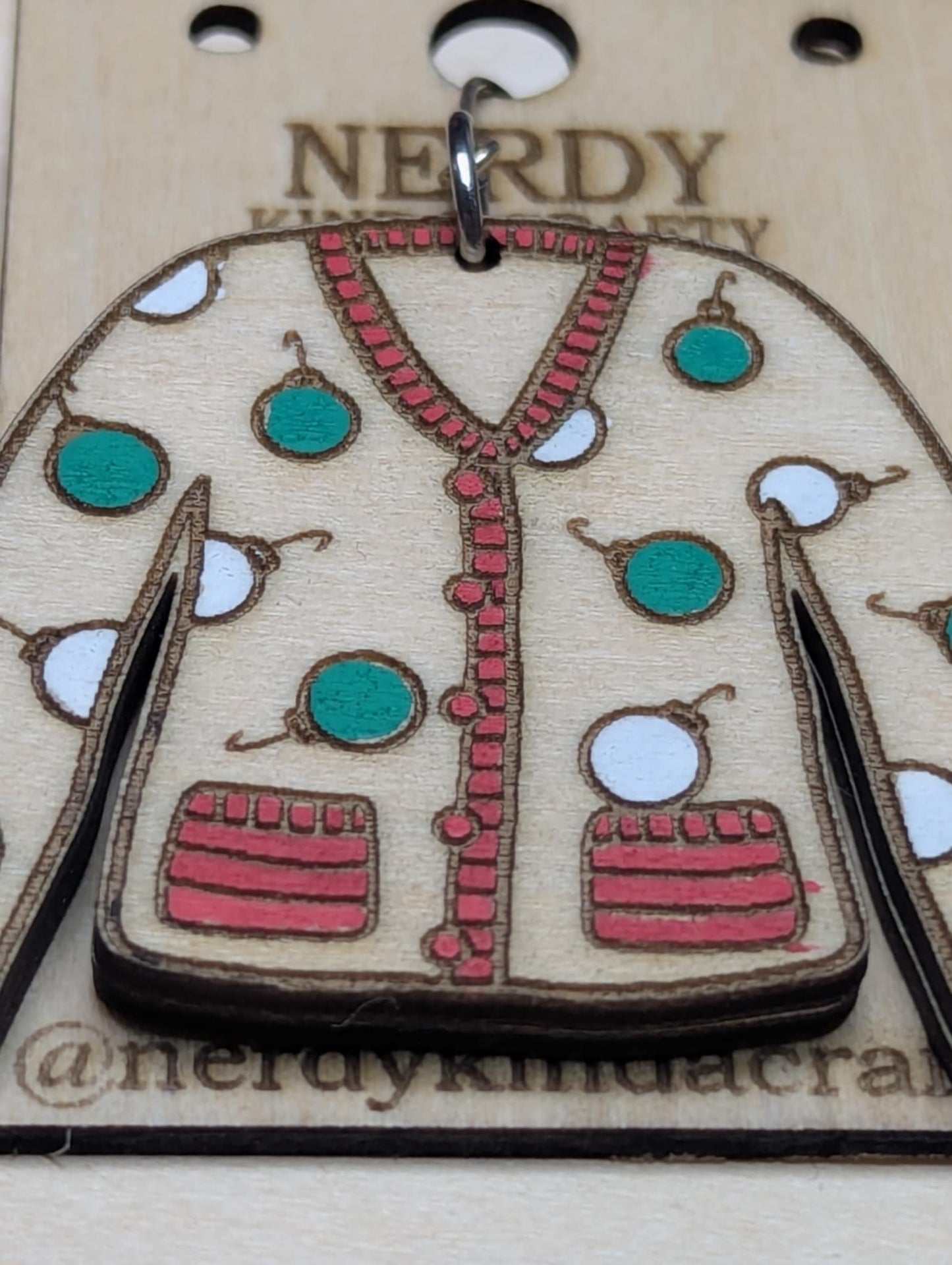 Ball Ugly Christmas Sweater Dangles