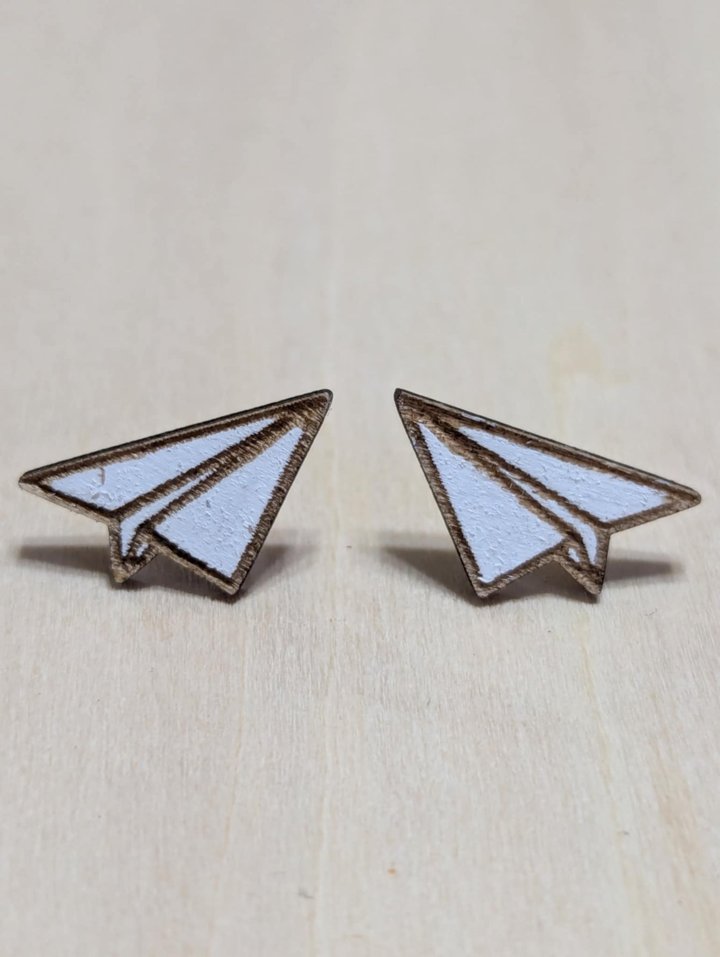 Paper Airplane Studs