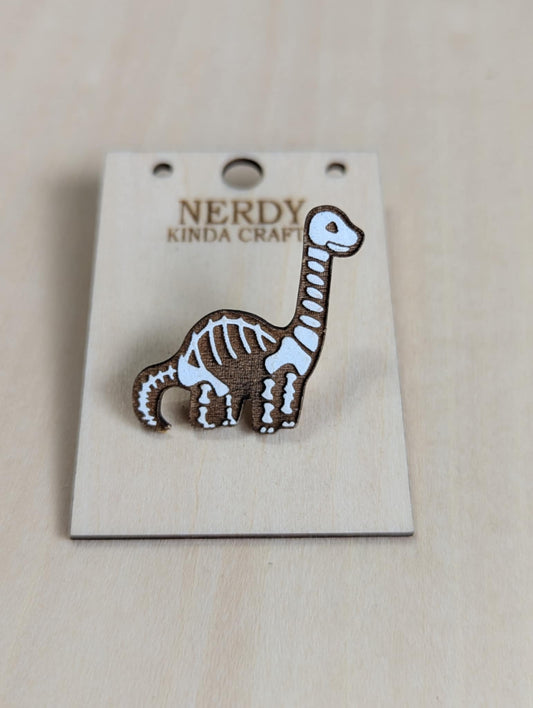 Skeleton Dino Pins