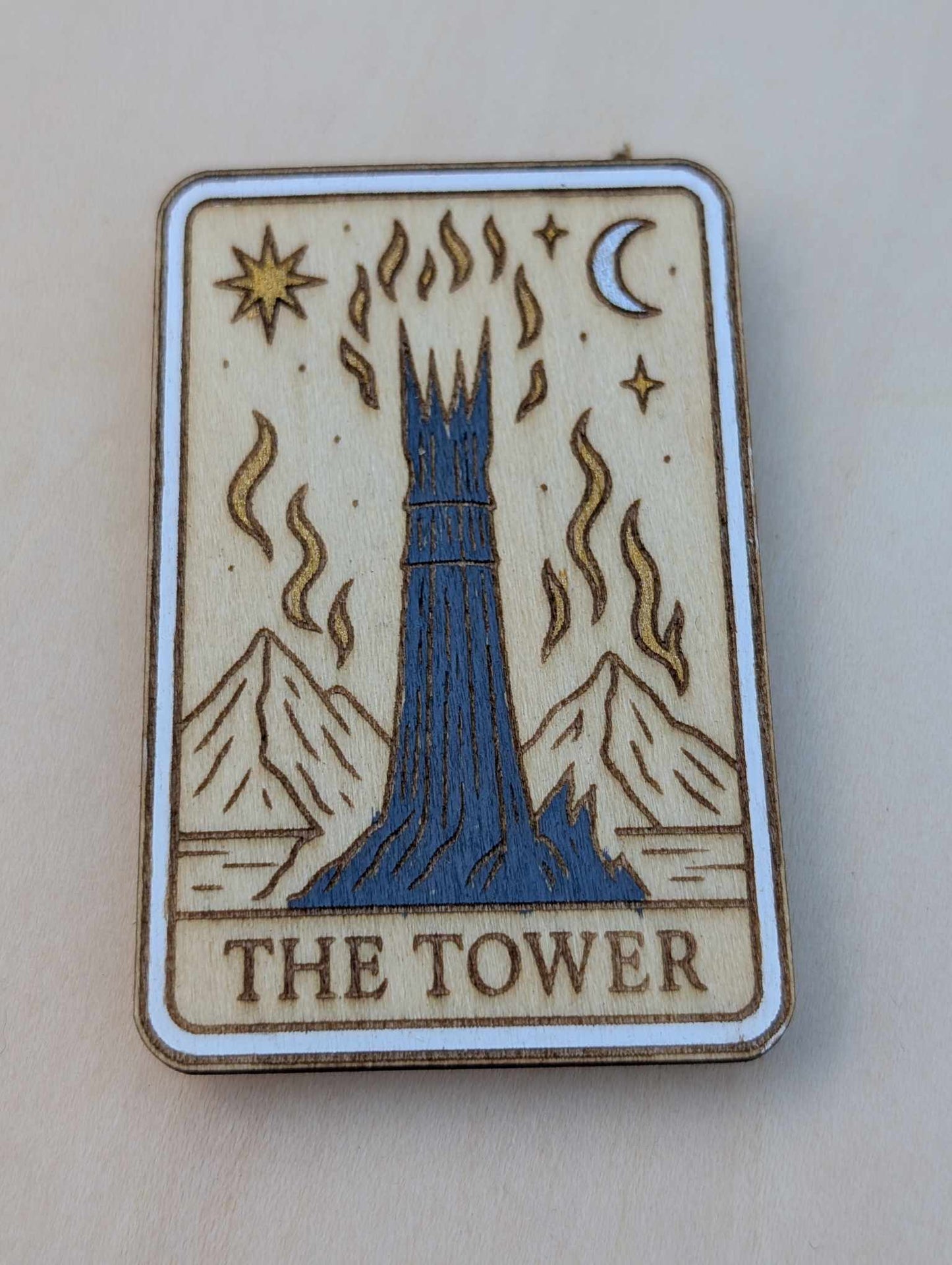 The Tower Tarot Magnet