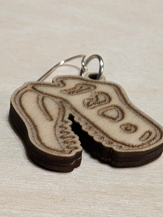 T-Rex Skull Dangles