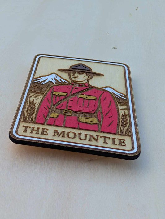 The Mountie Tarot Magnet
