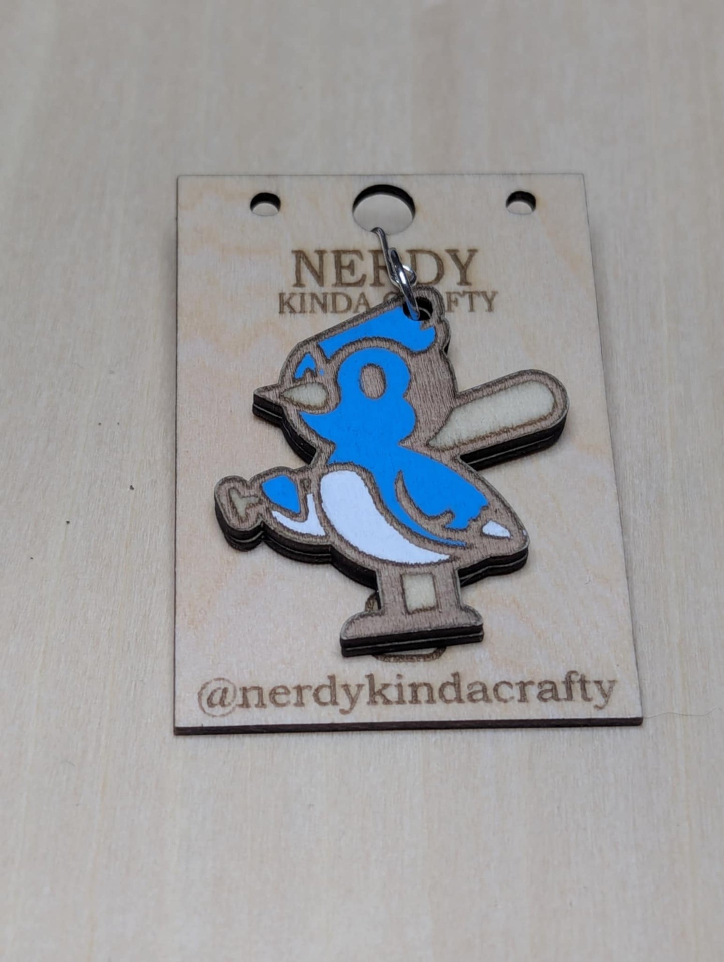 Baseball Blue Jay Dangles