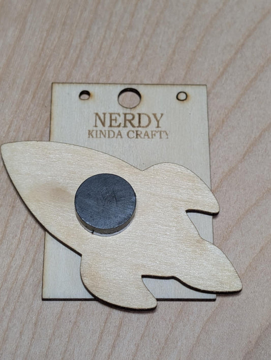 Rocket Ship Magnet