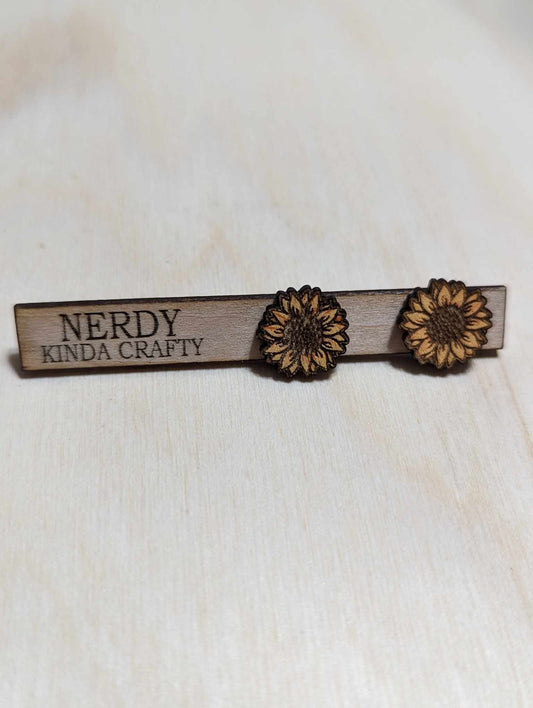 Sunflower Studs