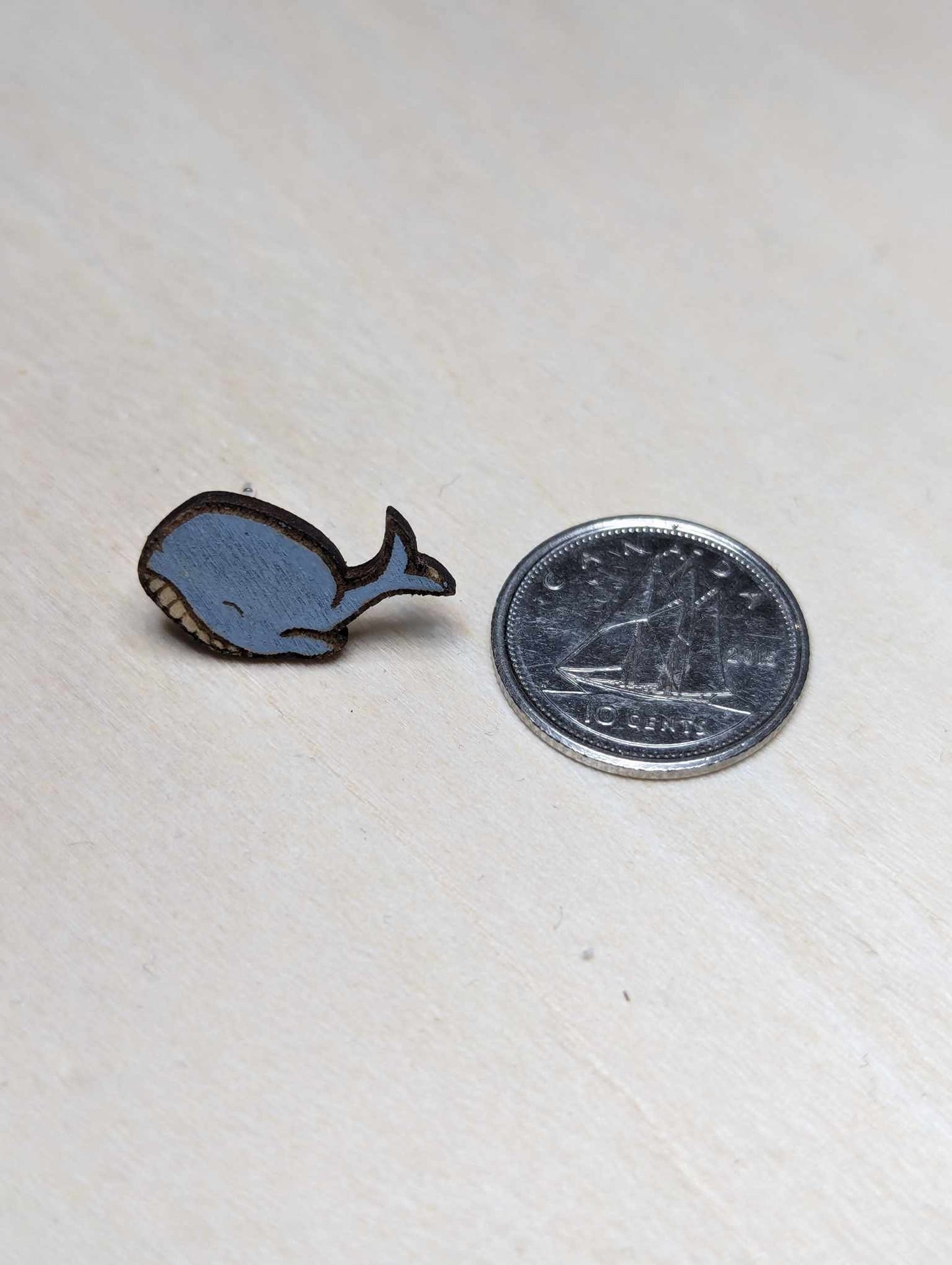 Whale and Petunia Studs