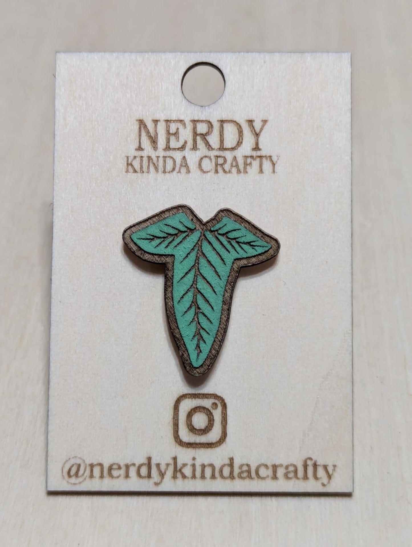 Fantasy Leaf Pin